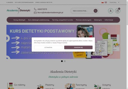 Dietetyka Kraków kurs stacjonarny