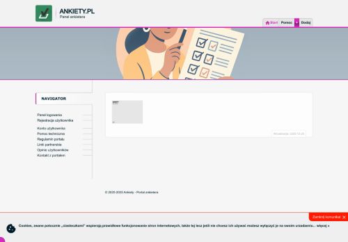 Praca przy wypełnianiu płatnych ankiet