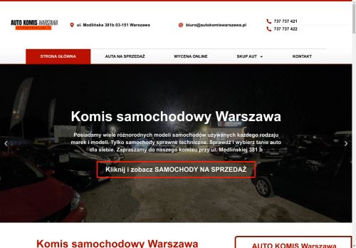 Komis aut Warszawa