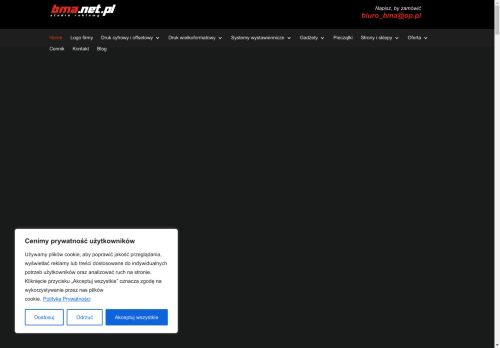 Drukarnia Nowy Sącz Strony Internetowe Projekt