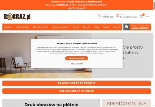 Fotoobrazy na płótnie