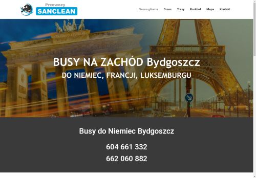 Sanclean. Twój bus do Niemiec z Bydgoszczy.