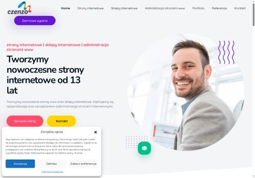 Strony internetowe czenzo