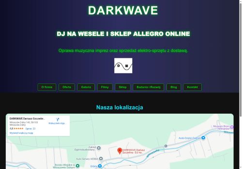 DarkWave profesjonalny DJ na eventy i sklep elek