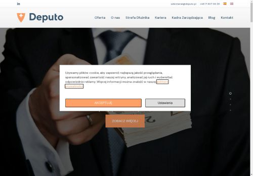 Deputo firma windykacyjna niewypłacalność dłużnika