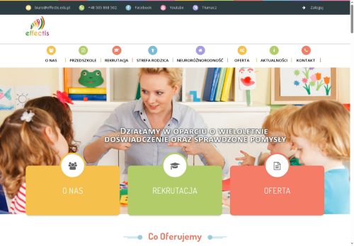 Effectis przedszkole terapeutyczne dla dzieci z autyzmem