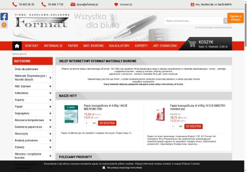 Materiały dla biura, domu, szkoły, instystucji
