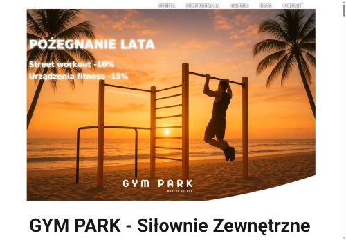 GYM PARK siłownie zewnętrzne producent