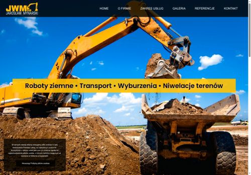 Wykopy, melioracje i rozbiórki JWM Mynarski
