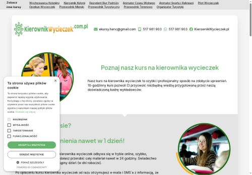 ONLINE kurs dla i na Kierowników Wycieczek! Niepodważalne kompetencje!