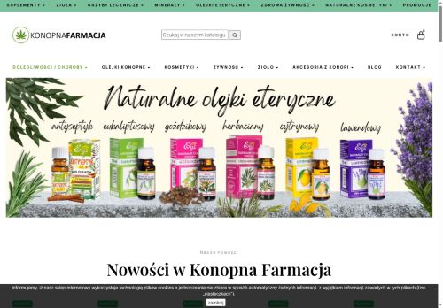 Olej konopny CBD wysoka jakość z legalnych upraw