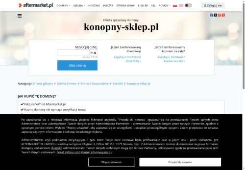 Olejek cbd sklep