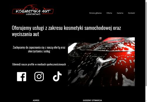 Kosmetyka Aut Legionowo I auto detailing I wygłuszenie pojazdów