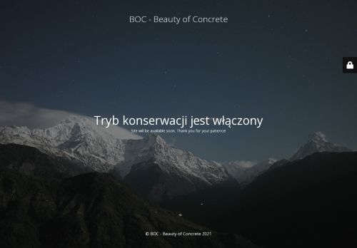 Lampa betonowa Lampy z betonu architektonicznego BOC