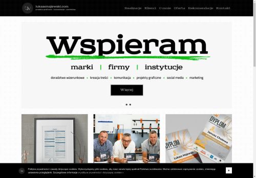 Lukaszmajewski i wsparcie graficzne, marketingowe