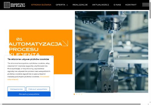 Ekologika oznacza maszyny do kleju