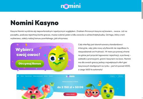 Nomini Kasyno Warszawa