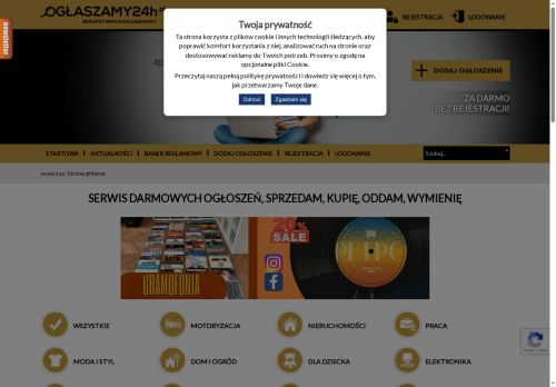 Darmowy serwis z ogłoszeniami