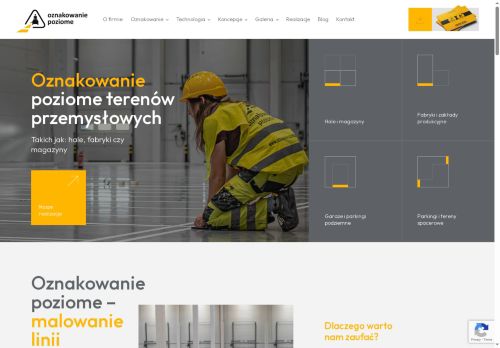 Oznakowanie Poziome - Hale, Tereny Przyzakładowe
