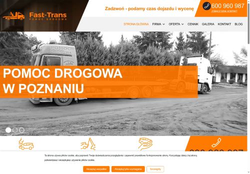 Pomoc Drogowa Poznań Phu Fast-Trans 600960987
