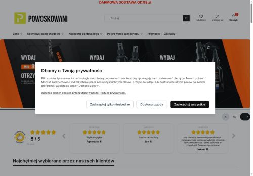 Najlepsze kosmetyki samochodowe Powoskowani