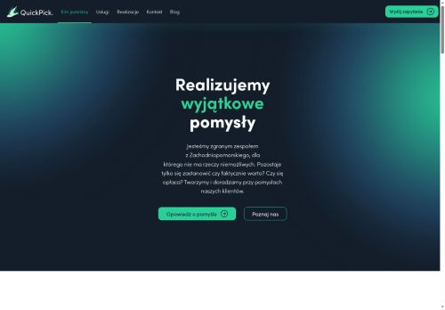 Agencja QuickPick marketing reklama biznes online tworzenie stron www