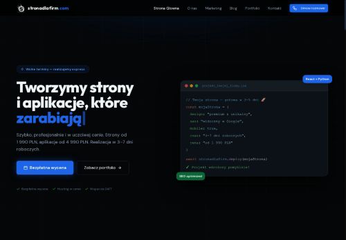 1990 zł i Twoja firma startuje w sieci na full