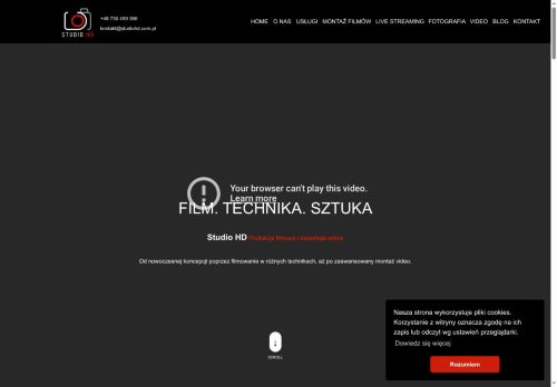 Filmowanie Warszawa, montaż filmów, filmy reklamowe