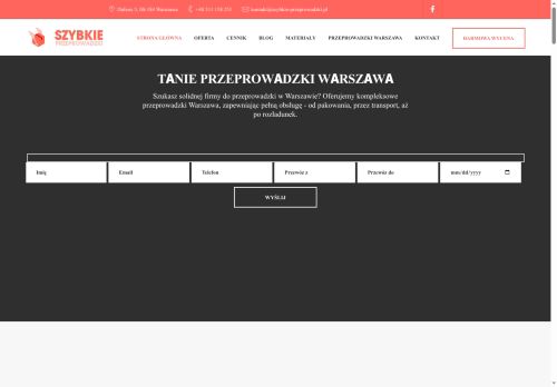 Usługi Przeprowadzki w Warszawie Szybkie Przeprowadzki