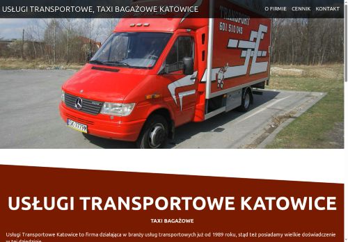 Usługi Transportowe Katowice Taxi Bagażowe z 30 letnim Doświadczenie