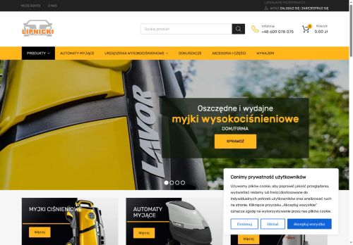 Urządzenia myjące marki Lavor i sklep online