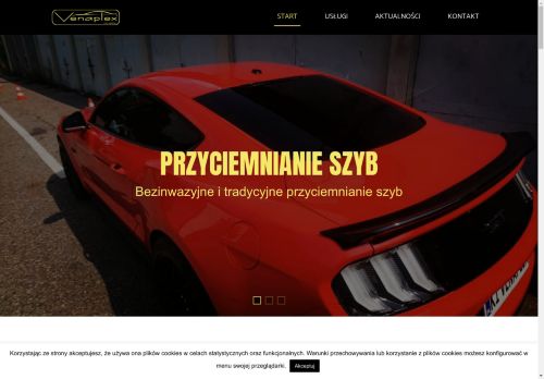 Przyciemnianie szyb kraków venaplex